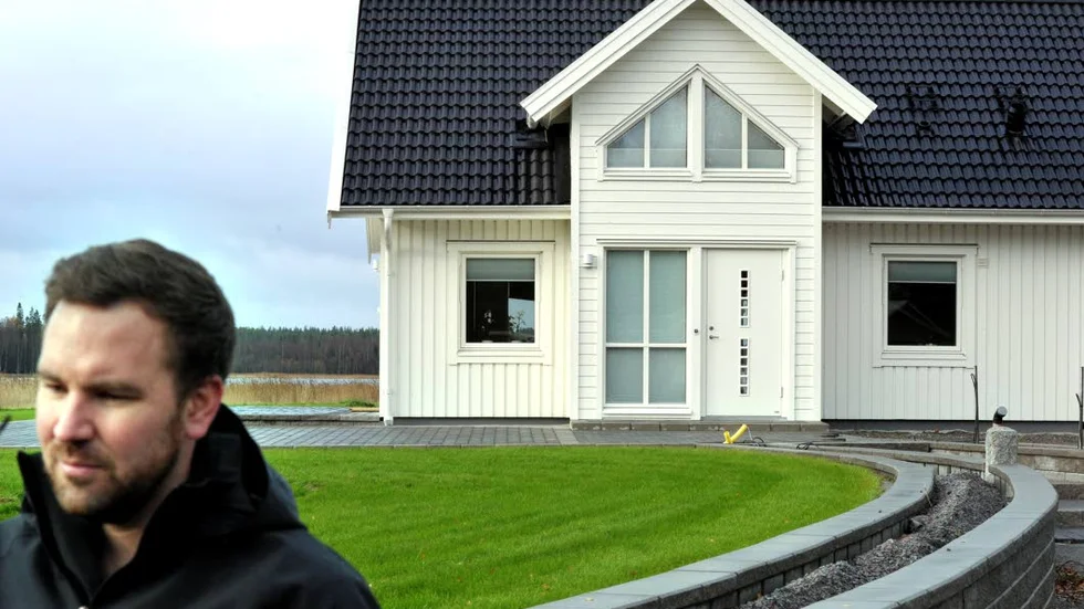 LÅNG KAMP. Tobias Lindfors bygge på Lulnäsudden har vandrat genom instanserna i åtta år nu.