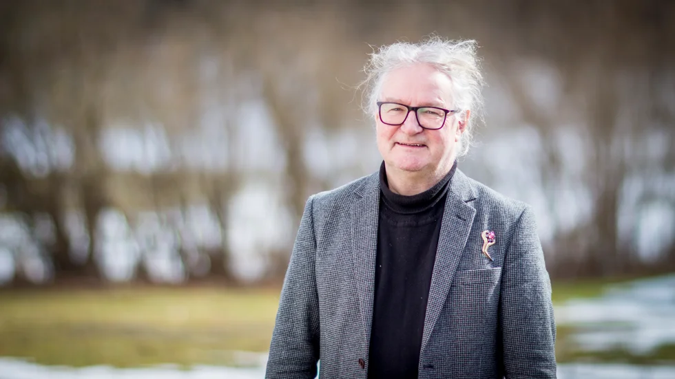 Konstnären Fred Gatzen är utvecklingsansvarig för den nya föreningen Högsjö konst- och hantverksförening. 
