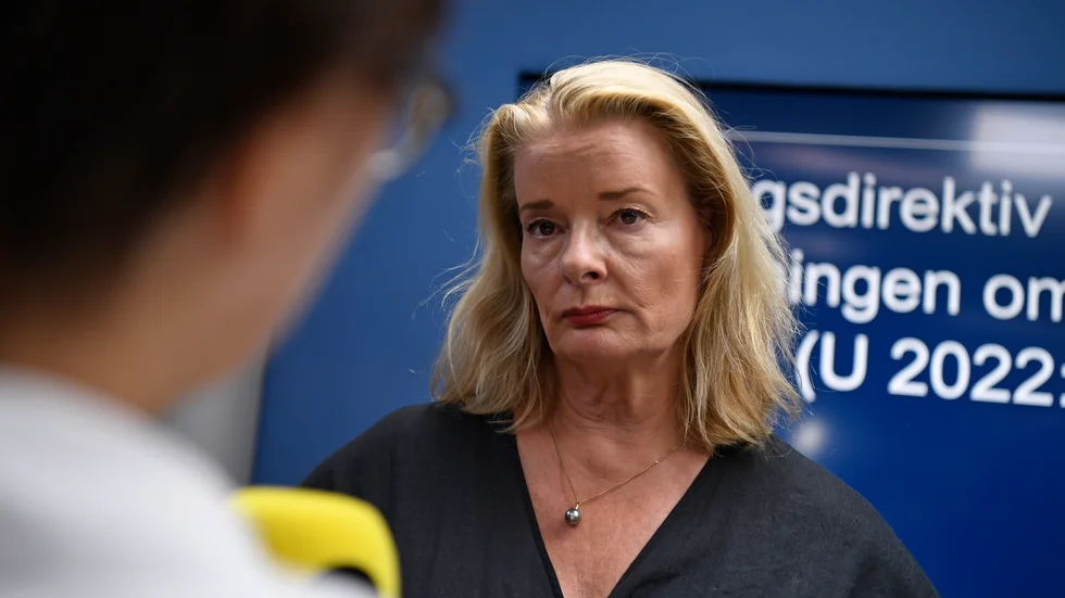 Skolminister Lotta Edholm (L).