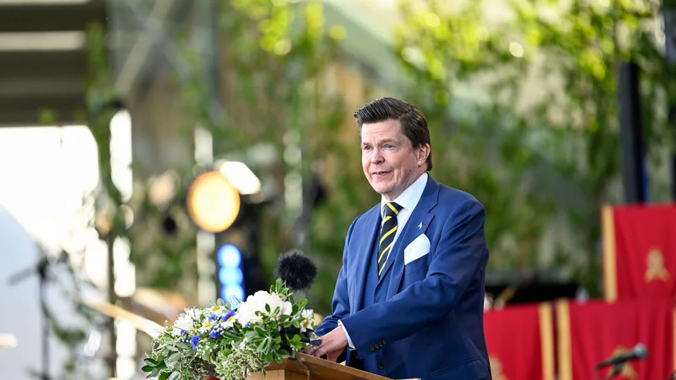 Riksdagens talman Andreas Norlén: "Jag hoppas att Sveriges kommuner och andra aktörer tar fasta på jubileet."
