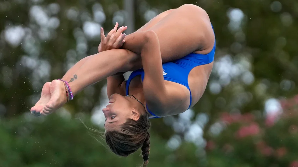Emilia Nilsson Garip tog under onsdagen sin tredje medalj under Europeiska spelen. Arkivbild.