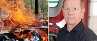 Skärpta eldningsförbudet hävs: "Gäller att hålla koll"