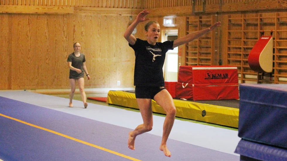 Elsa Kuggvik hyllar sammanhållningen i Västerviks Gymnastikförening.