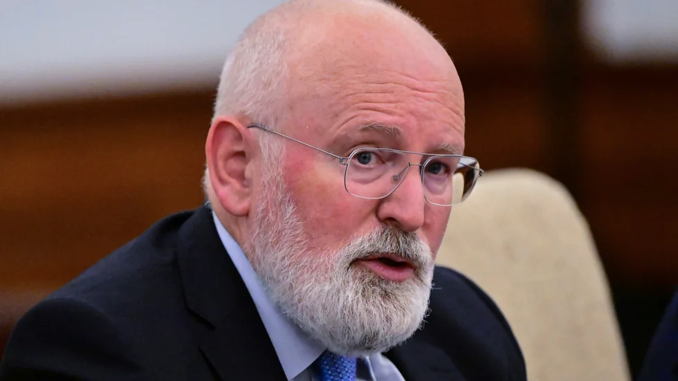 Frans Timmermans är EU-kommissionens klimatansvarige exekutive vice ordförande. Arkivfoto.