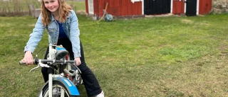 16-åriga Tyra är ensam tjej inom sin sport