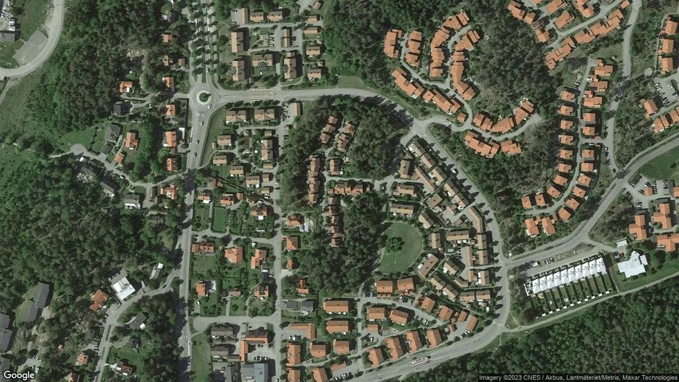 Området kring Slånbärsvägen 50