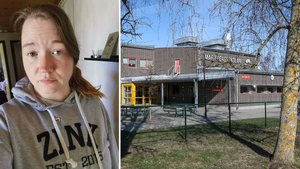 Mariebergsskolan har bombhotats två gånger på kort tid. Zanna Knutsson har barn på skolan och är kritisk till att informationen till vårdnadshavare dröjde.