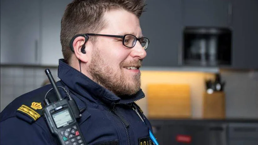 Johan Westbom tycker inte det var så jobbigt att se sig själv på tv men att det var värre att höra sig själv prata.