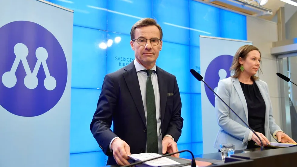 Ulf Kristersson (M) är redo att köra över regeringen igen.