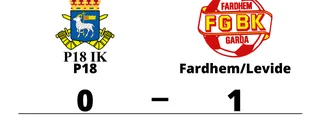 Fardhem/Levide vann borta mot P18