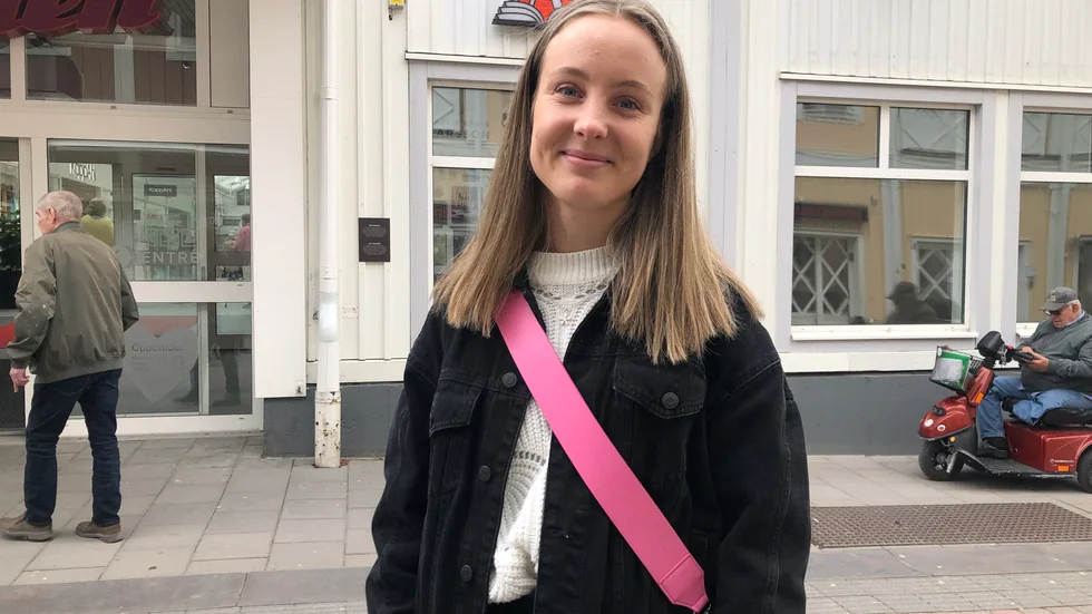 Vilma Häggbom, Piteå: "Jag försöker köpa det ofta. Man vill ju stötta de lokala bönderna".