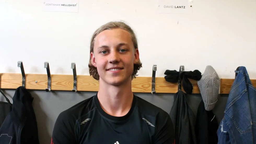MITTBACK. Unge David Lantz går in i mittförsvaret när Motala AIF spelar cupkvartsfinal mot Studenterna på onsdagen.