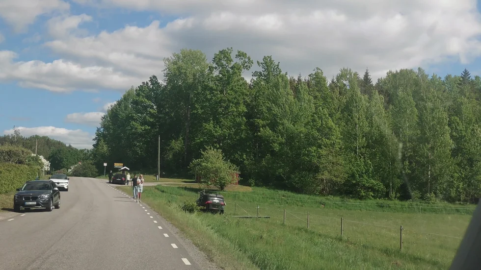 Olycka utanför Åtvidaberg. 