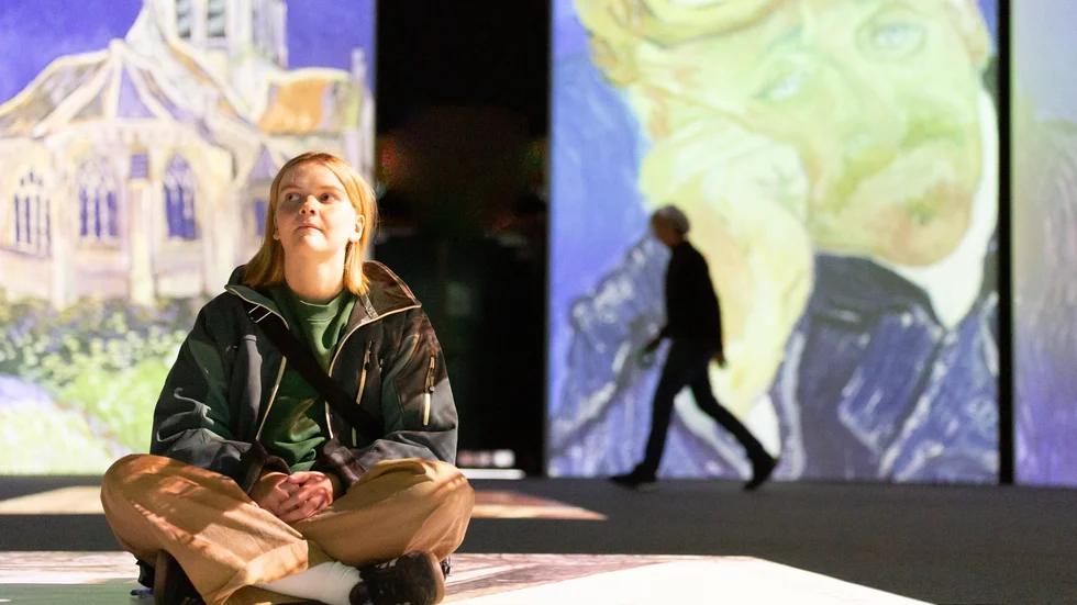 Van Gogh Alive - den fyrdimensionella konstupplevelsen äger rum i Eddahallen och öppnar för allmänheten den 2 juni.