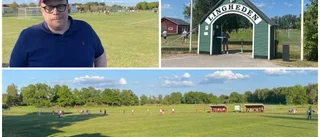 Han samlar på fotbollsarenor – här betygen från "östgötabesöket" 