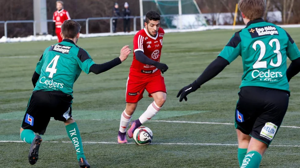Bäst. Felipe dos Santos gjorde en kanonmatch och ett av målen.