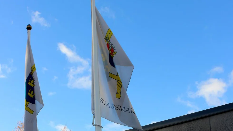 Ledningsregementet i Enköping.