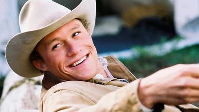 Heath Ledger i sin prisbelönta huvudroll i filmen Brokeback Mountain.
