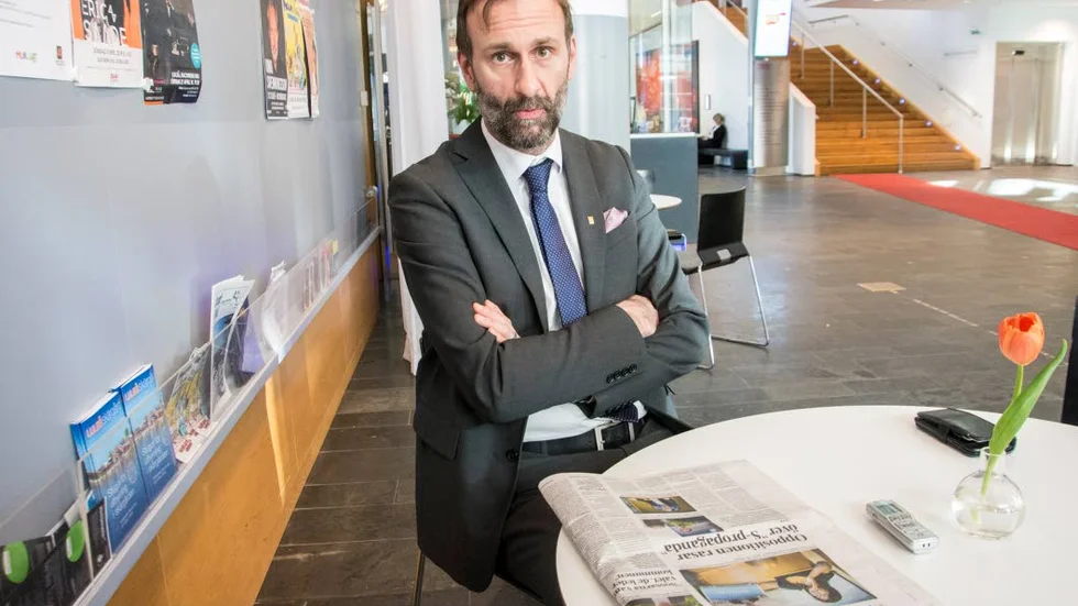 Kommundirektören Mikael Lekfalk.