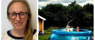 "Spara på vattnet - det ska räcka hela sommaren"