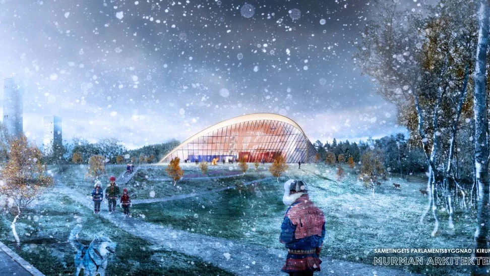 Beslutet om parlamentsbyggnadens placering var under all kritik menar Mats Niemi i Kiruna som vill se en folkomröstning om det hela.