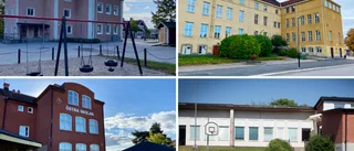 Stora lokaler står öde efter överinvestering av skolor