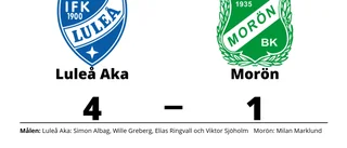 Milan Marklund målskytt - men Morön föll