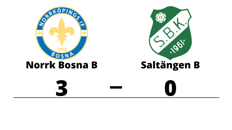 Norrköpings IF Bosna B vann mot Saltängens BK B