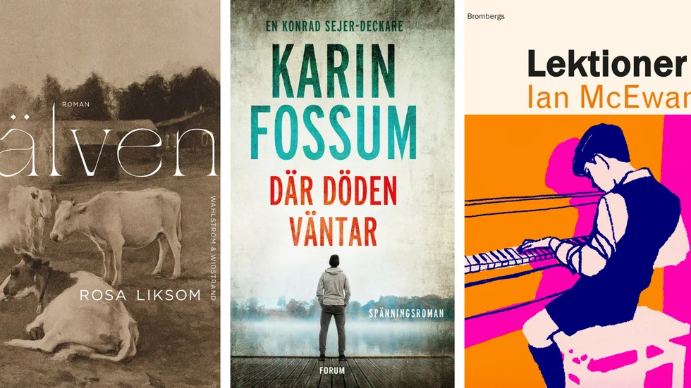 Rosa Liksoms "Älven", Karin Fossums "Där döden väntar" och Ian McEwans "Lektioner" är tre av bibliotekariernas favoriter den här våren. 