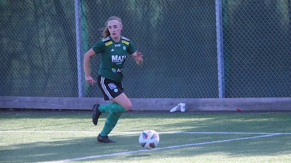 Lisa Andersson Faber fixade 1-1 borta mot UIF. 