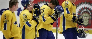 Sverige utslaget   - trots Junlands mål