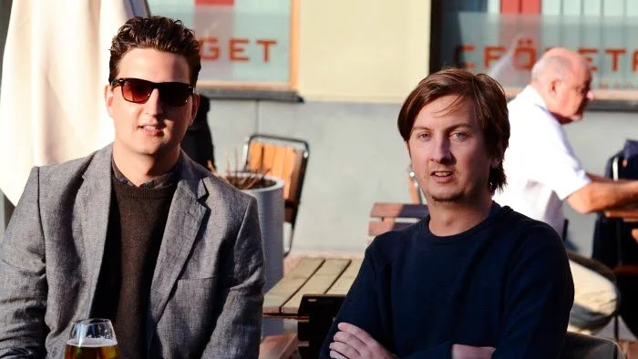 Duo. Oskar Bernövall och hans bror Johann Bernövall.