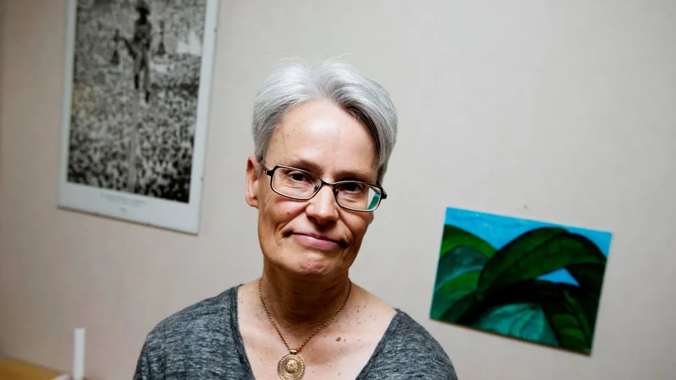 Engagerad. Agneta Erikson, som fyller 60 år i dagarna, triggades igång politiskt av sina gymnasieelever.