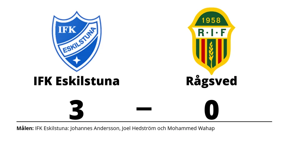 IFK Eskilstuna vann mot Rågsveds IF