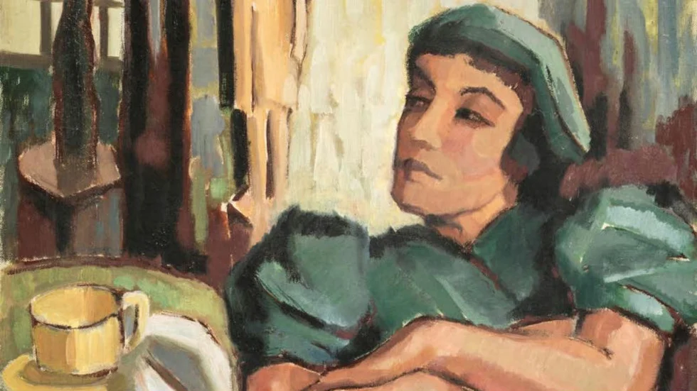 Modernist. Agnes Cleve, "Utan titel", 1945.