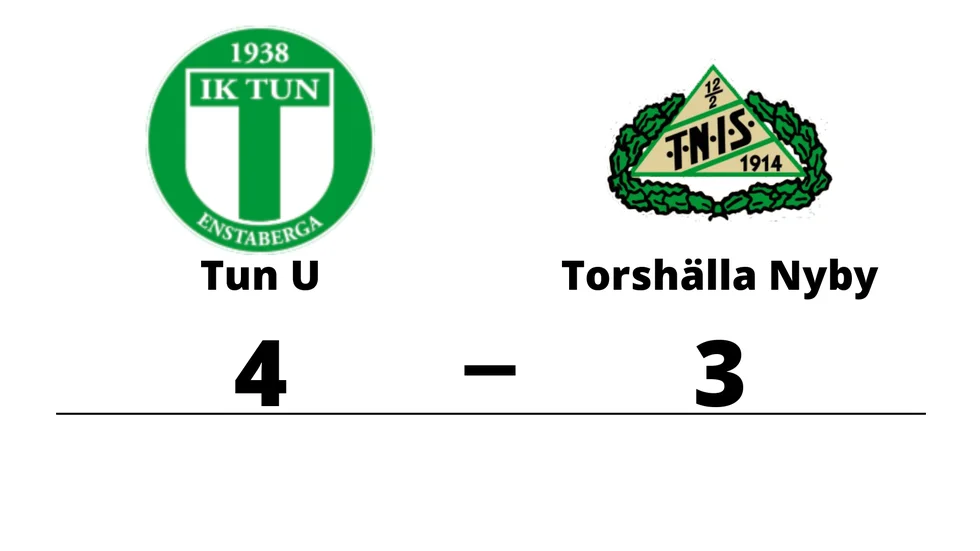 IK Tun U vann mot Torshälla Nyby IS