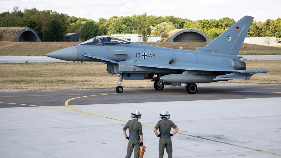 Femton tyska Eurofighter-plan ska utrustas med utrustning för telekrig. 