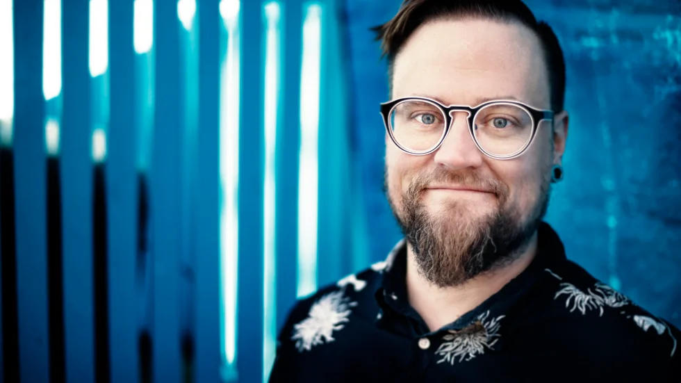 Jens Mattsson, skolbibliotekarie och barnboksförfattare, Höganäs.
