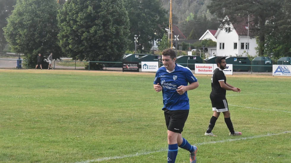 Hugo Sandin stod för matchens prestation efter sin assist till Oskar Nilsson.