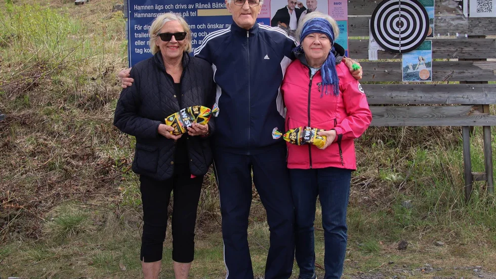 Else-Britt Nilsson, Thorsten Wikström och Birgit Wikström.