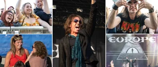 BILDEXTRA: Hårdrocksfest med Europe på Pite havsbad