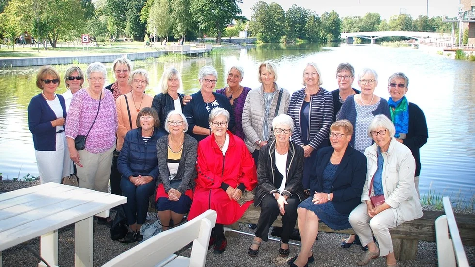 Trevlig samvaro när 20 sjuksköterskeelever anno 1964-1967 träffades den gångna helgen.