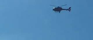 Helikopter i sky vållade huvudbry