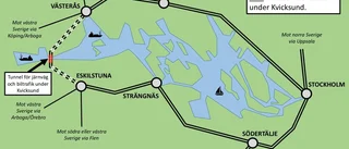Debatt: Trafikverket missade tunneln under Kvicksund