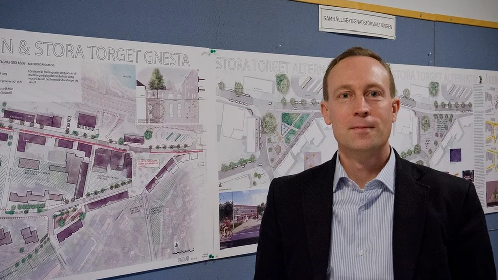 Tomas Enqvist, planeringschef i Gnesta kommun.