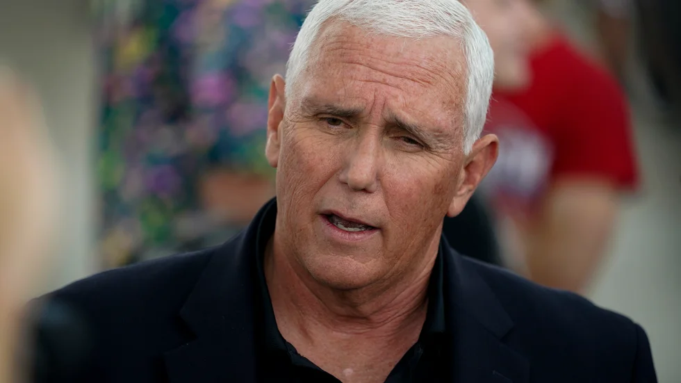 USA:s förre vicepresident Mike Pence. Arkivbild.