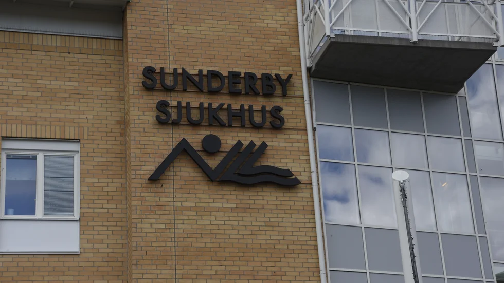 Sunderby sjukhus, där en vårdanställd misstänks för dataintrång. 