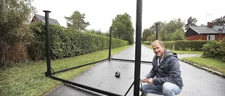Hans paviljong blev luftburen