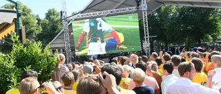 Sveriges VM-match på storbild även i Vingåker