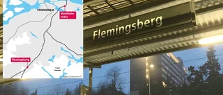 Inga tåg till Stockholm C i sommar